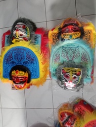 Topeng reog Rahwana dan macan isi 20 pcs