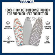 Thick 100% Cotton Ironing Board Cover Heat Resistant Ironing Board Cover Washable Drawstring For Sta