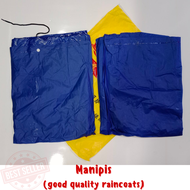 Rubberized and Reflectorized Motorcycle Raincoat Terno Makapal na kapote at Manipis na kapote Waterp