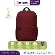 กระเป๋าเป้ใส่โน๊ตบุ๊คสำหรับขนาด 15.6 นิ้ว Targus Sagano EcoSmart Campus Backpack Cabernet [TBB63603G