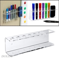 [NANA] Marker Pens Holder for Whiteboards, Wall Mount Dry Eraser Organizer Clear