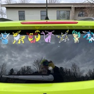 Eevee Evolutions Pokemon Go Monster Ball Decal Sticker