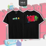 Big size cotton t-shirt 50-120kg thick and airy Adventure time - MH STORE