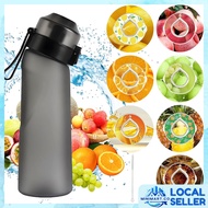 650ml Flavor Air Up Water Bottle Outdoor Sport Fitness Straw Cup 0 Sugar Healthy Flavor Magic Drinki