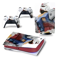 [Gundam]Playstation 5 Sticker PS5 Skins and Decals Console Case Cover,Vinyl Cover Ps5 Skin Controller Skin Wrap
