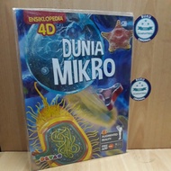 4D ENCYCLOPEDIA children's book.MICRO WORLD.