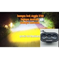 Lampu Led Sorot Tembak Aegis U18 Motor Dan Mobil Braunmart