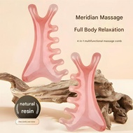 [COD] Facial Massager Tool Anti-Aging Head Massager Scratcher Neck Gua Sha Scraper for Relaxation Li
