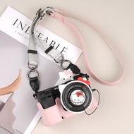 Suitable for Sony A6400 Camera Bag Protective Case A7M4 Base A7c2 Leather Case A6000 A7CR Accessorie