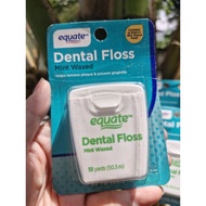 Equate Dental Floss Mint Waxed 50m