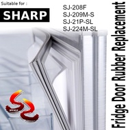 SHARP Refrigerator Fridge Door Seal Gasket Rubber Replacement part SJ-208F SJ-209M-S SJ-21P-SL SJ-22