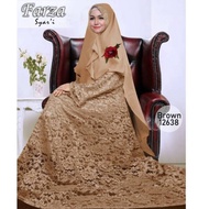 New GAMIS SYARI BRUKAT FARZA CHOCO / GAMIS PESTA / GAUN PESTA MUSLIM