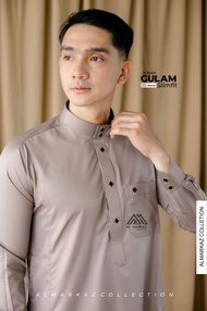 PROMO Jubah Pria Muslim Gamis Premium Slimfit Al markaz