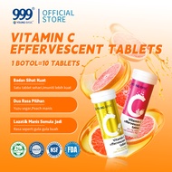 9YOUNG-BASIC Vitamin C Effervescent Tablets Honey & Peach Flavor Combo | Boost Immunity Skin Brighte