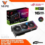 ASUS ROG Strix GeForce RTX™ 4070 Ti SUPER/RTX4070Ti SUPER/RTX 4070Ti SUPER 16GB GDDR6X OC Edition Gr