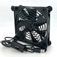 Cooling Fan USB14025 Mechanical Speed Regulating Fan Notebook Cooling Pad Desktop Router Light Cat R