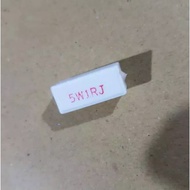Resistor 5watt 5w 1RJ 1ohm 1 ohm 5w1rj