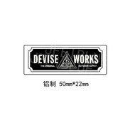 Style Camping Nameplate/Metal Nameplate/Military Nameplate/Nameplate Sticker