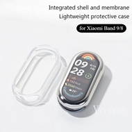 Full Cover Case for Xiaomi Mi Band 9 8 Screen Protec Mi Band 9 8 NFC Screen Protector Protective Cas