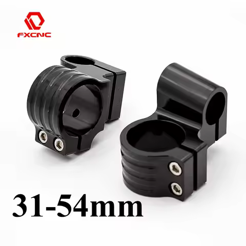 Motorcycle Rised Riser Clip on 31 33 35 36 37 41 43 45 46 48 50 51 52 53 54mm Adjustable Clip ons 7/