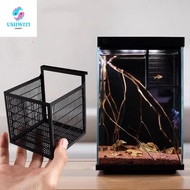 MLINX Guppy Breeding Box, Hangable Durable Aquarium Breeder Box, Fry Nursery Ventilated PLA Rectangu