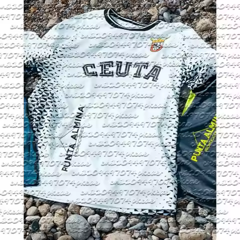 2026 Hot Selling New Ceuta Football Jersey Men Women Sports Fan Casual Streetwear Breathable Family 
