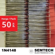 Wholesale Pack - 1N4148 DO-35 High-speed Switching Diodes Renceng IN4148 1N-4148 by Blezzystore