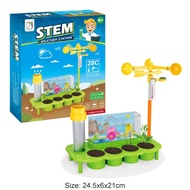 STEM Weather Station Ecological Weather Station toy Rain Volume DIY STEM Science Plant Plant Observa