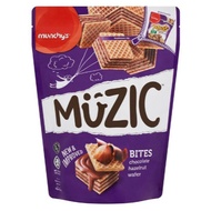 Munchy's Muzic Chocolate Hazelnut Wafer Bites 180g