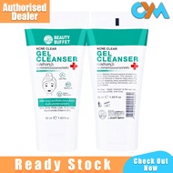 Beauty Buffet Acne Clear Gel Cleanser 50ml Anti Acne Facial Cleanser Removes AHA BHA PHA Niacinamide Facial Cleanser