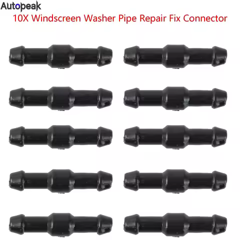 10X 4MM Connectors For VW Transporter Golf Polo Tiguan Passat T-Roc T-Cross up! Windscreen Washer Pi