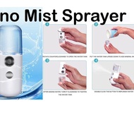 Nano Spray portable USB Rechargeable / Nano Spray Mist Sprayer Facial Moisturizer Handy Mist Spray 3