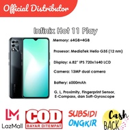 [LIKE NEW] INFINIX HOT 11 PLAY vs HOT 12i vs HOT 10 PLAY - 4+64GB vs 3+32GB - ORIGINAL TERMURAH (BIS