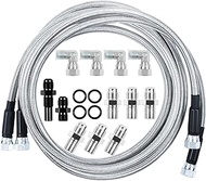70Inch Transmission Cooler Hose Kit For GM For Chevy 1996-2021 4L80E, For Ford C4-C6-AOD, For Turbo 