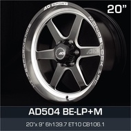 4X4 AD 20 inch 9JJ 6X139.7 ET10 ORI CAR SPORT RIMS WHEELS AD504