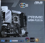 MAINBOARD (เมนบอร์ด) ASUS PRIME Z690M-PLUS D4 (DDR4) (SOCKET LGA 1700) (MICRO-ATX) มือสอง ประกันไทบ