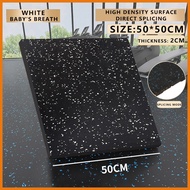 ✻ Gym rubber floor mat cushioning mat soundproof floor barbell dumbbell mat sports function rubber