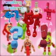 BCT  Stealing Brainrot 67 Plush Toy House Blue 67 Red 67 Steal Brainrot Game Derived Question Mark E