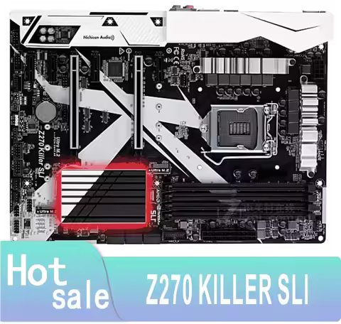Z270 KILLER SLI Z270 Z270M DDR4 LGA 1151 100% Testing normal operation