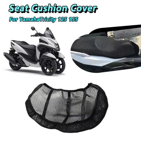 For Yamaha Tricity 125 155 Tricity125 Tricity155 Motorcycle Seat Cover 3D Elastic Heat Resistant Ant
