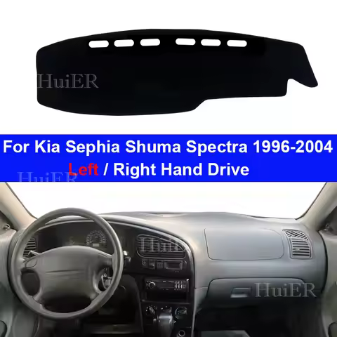Anti-Slip Mat Dashboard Cover Pad Sunshade Dashmat Anti-UV For Kia Sephia Shuma Spectra 1996 1997 19
