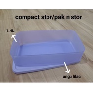 Tupperware Pak n Stor 14L Compact Stor 1pc ECER SATUAN Toples plastik tempat sayur wadah cemilan ca
