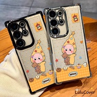 Cute Twinkle Stars Baby Clear Bear Case For OPPO A76 A74 A60 A58 A58X A57E A57S A57 A56 A55 A54S A54