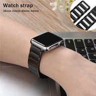 [HOT JUXXKWIHGWH 514] สายแม่เหล็กสำหรับ Apple Watch Band 44มม. 40มม. 42มม. 38มม. 45มม. 41มม. สแตนเลสโลหะ Link สร้อยข้อมือ Iwatch Serie 6 5 4 3 Se 7
