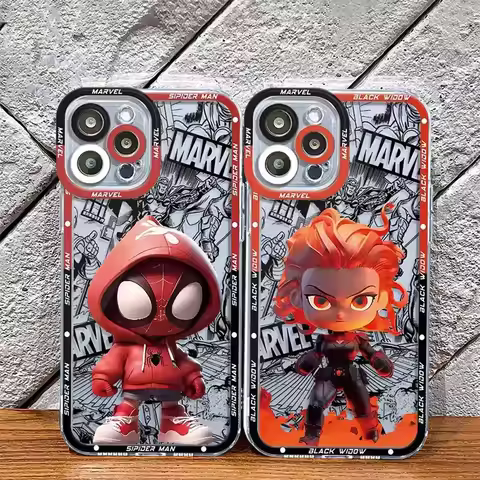 Marvel Spider Man Iron Man Hulk Cool Case for Xiaomi Redmi Note 15 14 13 Pro Plus 12 11 10 14S 13S 1