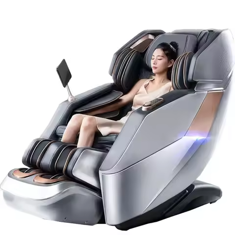 Full Body Massage Chair Luxury Shiatsu Massage Chair with Electric Heating 4D Zero Gravity SL Track