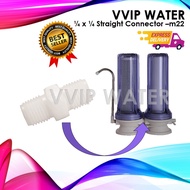 ¼ x ¼ Straight Connector Fitting –m22