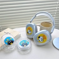 Cartoon Snoopy Headphone Case for AirPods Max Clear Anti-Fall TPU Soft Cover