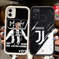 TS-15 Juventus CR7 Shockproof Casing for OPPO A57 A36 A57e A57s A96 A77s A77 A76 Realme 9i C33