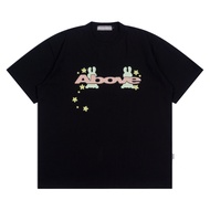 ABOVE AND OVER - TWIN BLACK T-SHIRT